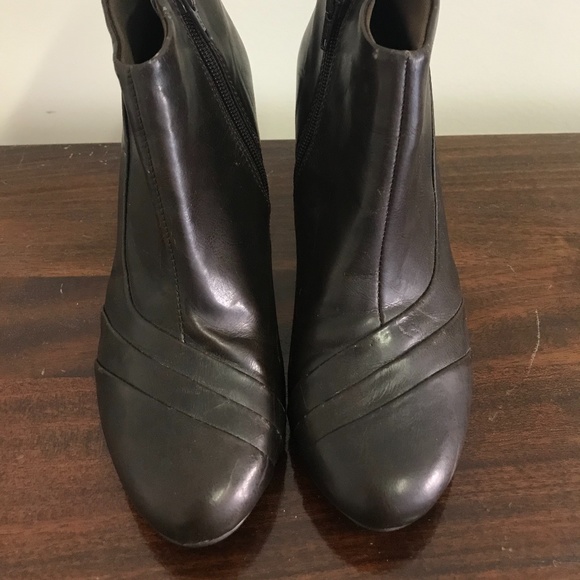 Brown Ankle Booties - Picture 1 of 6